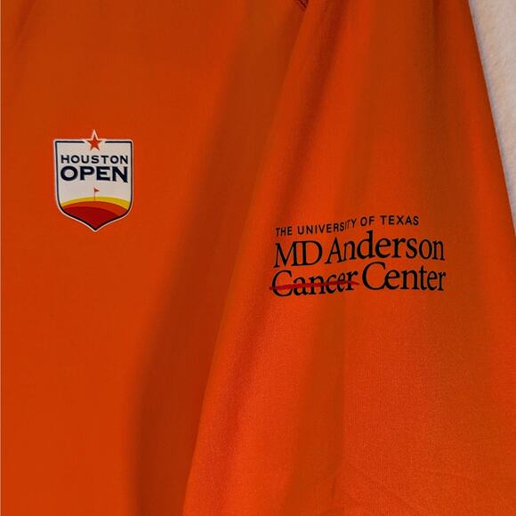 Levelwear Large Houston Open Quarter Zip Pullover - Picture 4 of 5